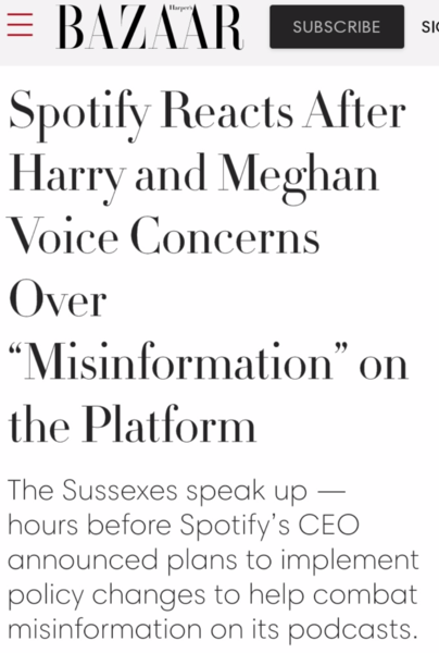 Spotify and Archewell