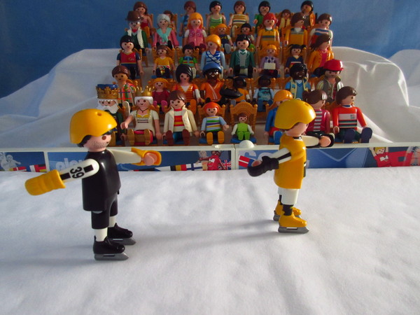 It's the start of the Winter Olympics for the Playmobil people in our house...