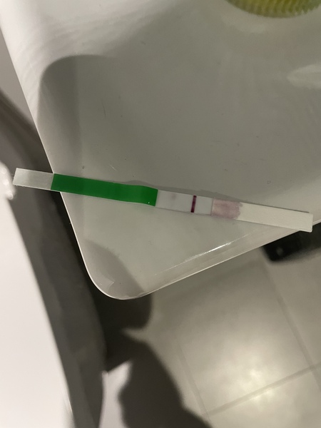 Positive pregnancy test then the line disappeared