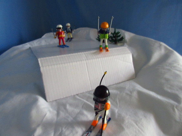 It's the start of the Winter Olympics for the Playmobil people in our house...