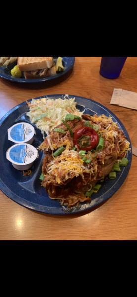 To think that 1 jacket potato is the normal amount to have??