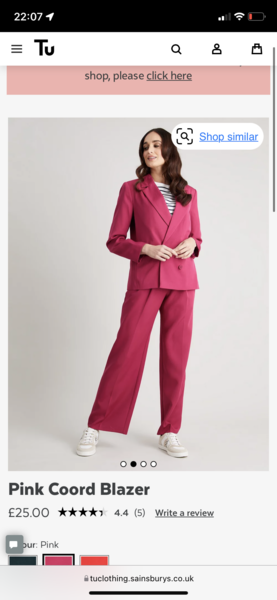 Can you help me find a funky trouser suit?