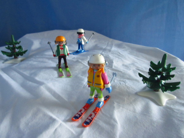 It's the start of the Winter Olympics for the Playmobil people in our house...