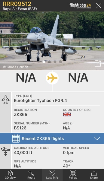 Flightradar 24 storm watchers #2