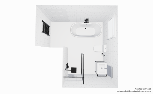 Online or app based room planners - bathroom