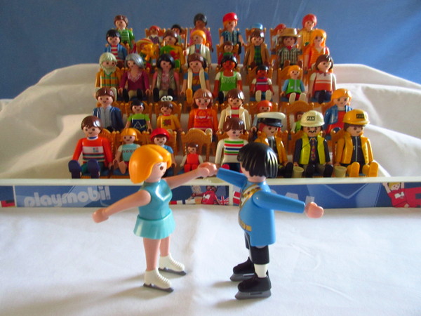 It's the start of the Winter Olympics for the Playmobil people in our house...