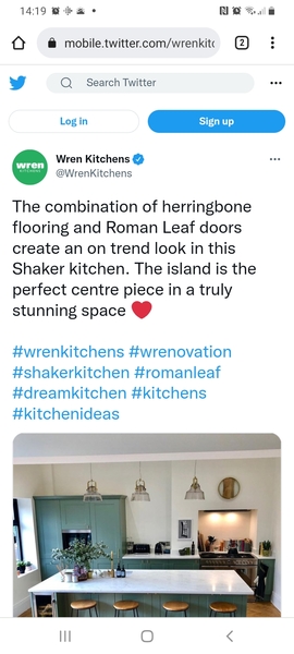 What colour is this kitchen? (With pic)