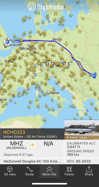 Flightradar 24 storm watchers #2