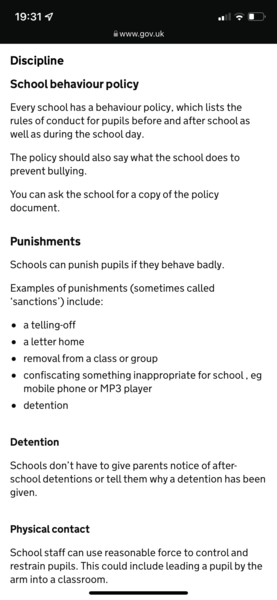 that school should offer lunch time detentions?