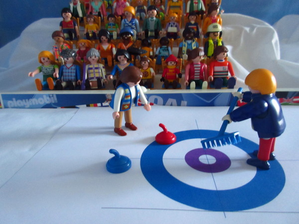 It's the start of the Winter Olympics for the Playmobil people in our house...