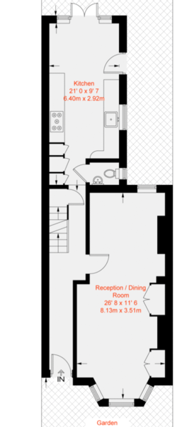 Dining room conversion, Victorian terrace