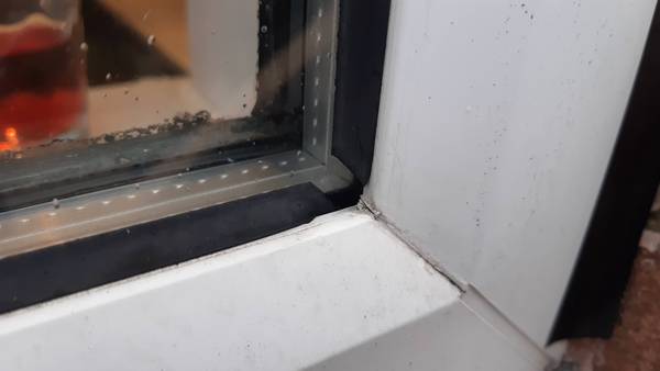 UPVC seal has shrunk - what should I do?