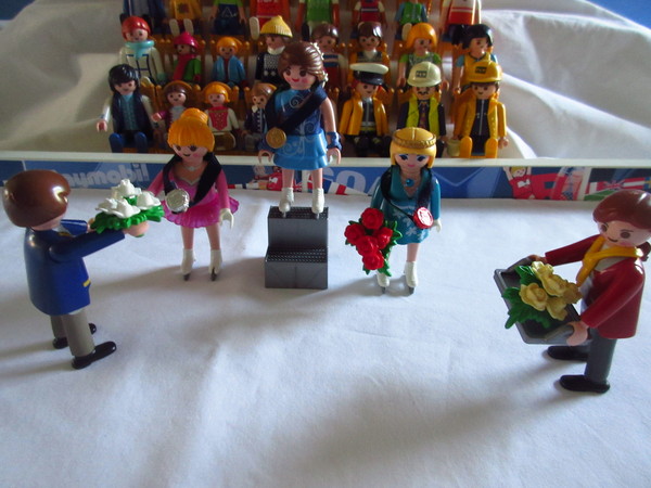 It's the start of the Winter Olympics for the Playmobil people in our house...