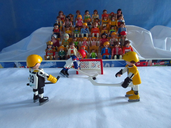 It's the start of the Winter Olympics for the Playmobil people in our house...