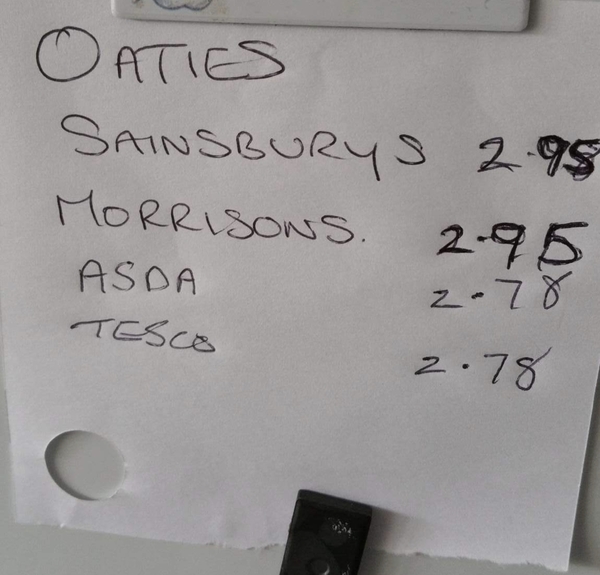 To be driven nuts by these shopping habits?