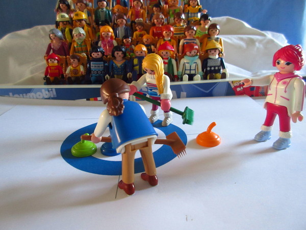 It's the start of the Winter Olympics for the Playmobil people in our house...