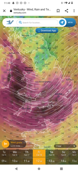 Storm Eunice Part 2.