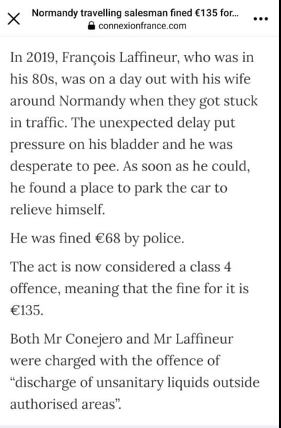 To think fully grown men shouldn't need to pee in the street