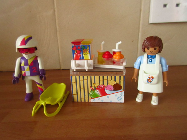 It's the start of the Winter Olympics for the Playmobil people in our house...