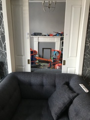 To ask you to show me your gorgeous fancy houses?