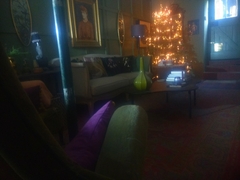 Mismatching sofas