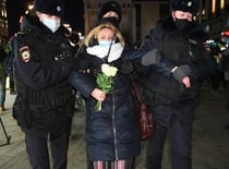 Russian protesters