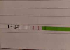 Opk positive then negative when dry? Pics attached