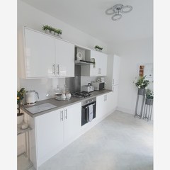 To ask Landord for a new kitchen??