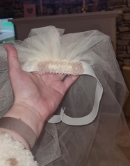 Any suggestions how to make a dress up bridal veil...