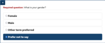 Does anyone want to complain to the BBC about their application forms?