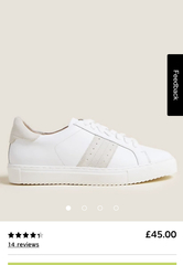 Comfortable white trainers?