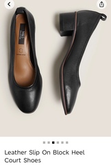 Would you wear these leather pumps for an interview?