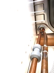 Replacing a kitchen mixer tap