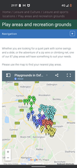 Can I use the playground of a council estate if we don't live there?