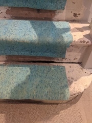 Potential lead paint on staircase