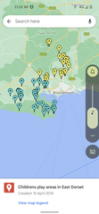Can I use the playground of a council estate if we don't live there?