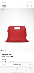 Wanted: red bag