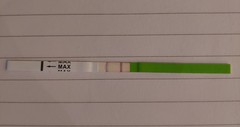 Opk positive then negative when dry? Pics attached