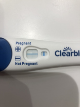 First positive test!