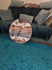 Can anyone help me critique my new clock.(pics will be included)
