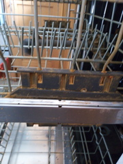 Residue on dishwasher