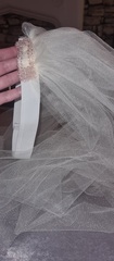 Any suggestions how to make a dress up bridal veil...