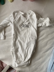 Baby Long Sleeved Top With Poppers (NOT vests)