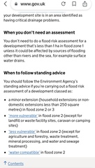 Planning – Flood Risk Assessment