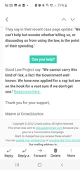 Good Law Project - the Daily Mail takes aim