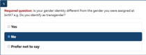 Does anyone want to complain to the BBC about their application forms?