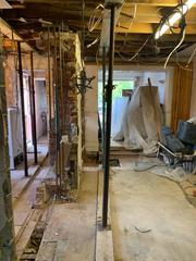Kitchen is being delivered today - chaos!