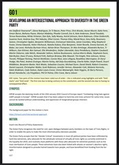 Green Party proposed conference motion WDI