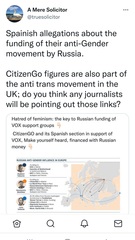 Russian Funding of anti-woke
