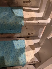 Potential lead paint on staircase
